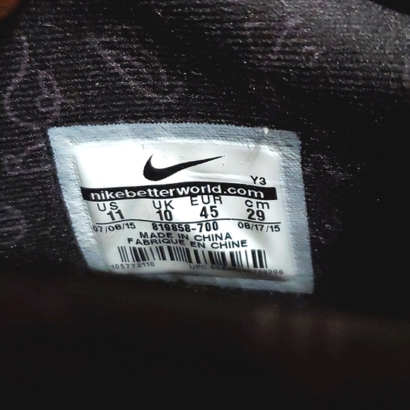 Nike Zoom Kobe icon Jacquard Metallic Gold Size 11 - Picture 3 of 16